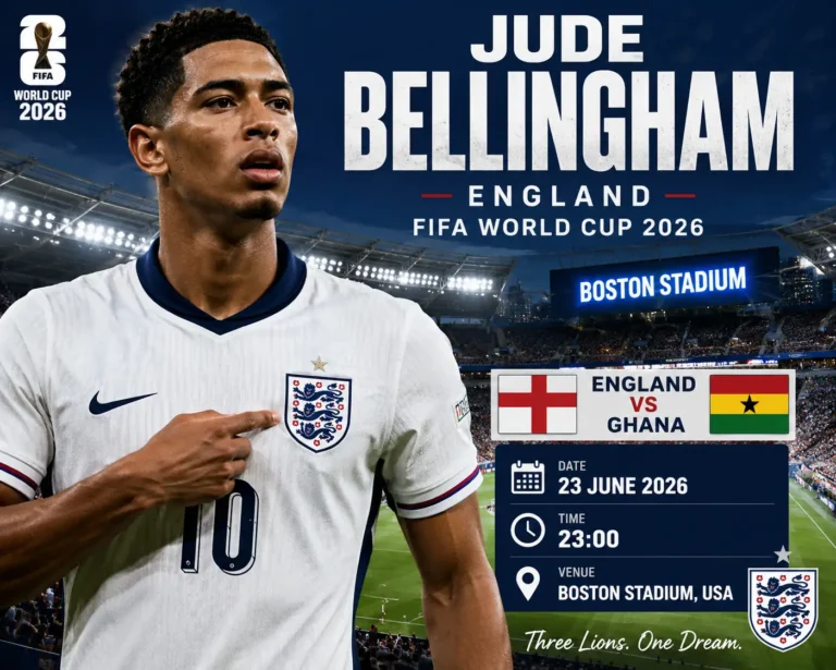 England vs Ghana