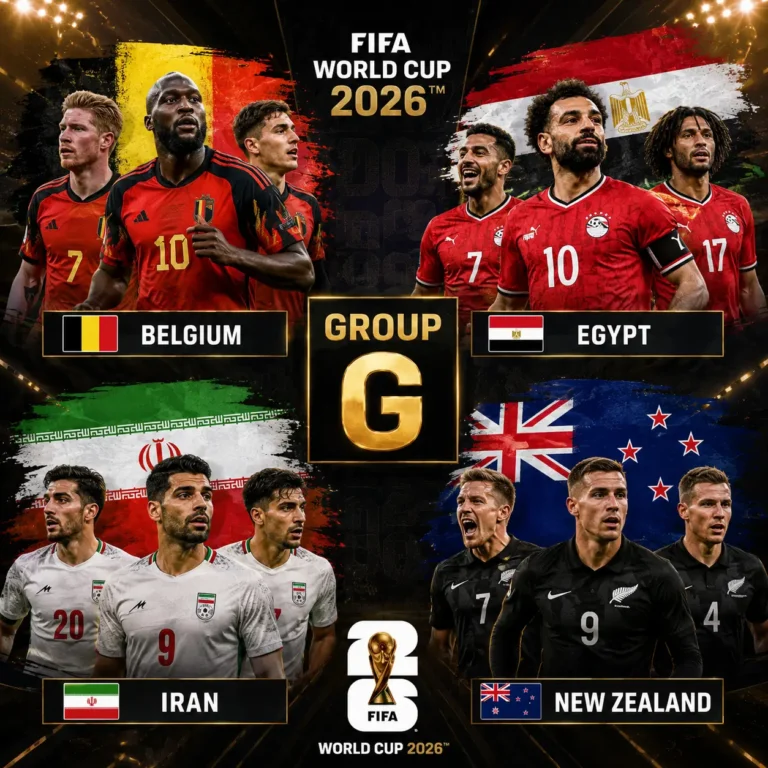 FIFA World Cup 2026 Group G